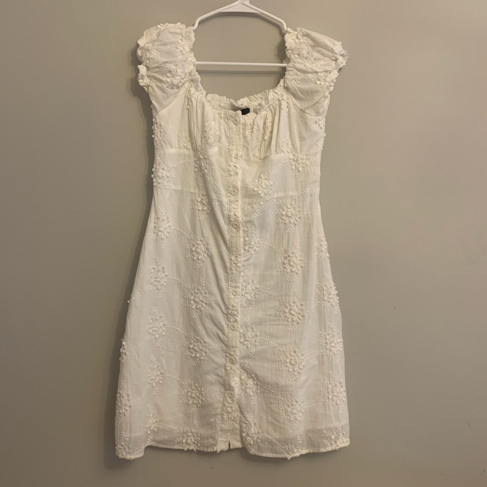 White dress